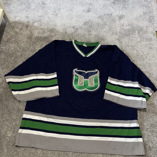Hartford whalers jersey - jersey, (vtg)-