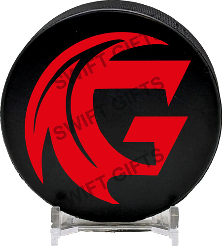 Amiens ice hockey puck 6oz - hockey,