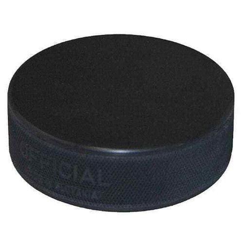 Official ice hockey puck black - official,