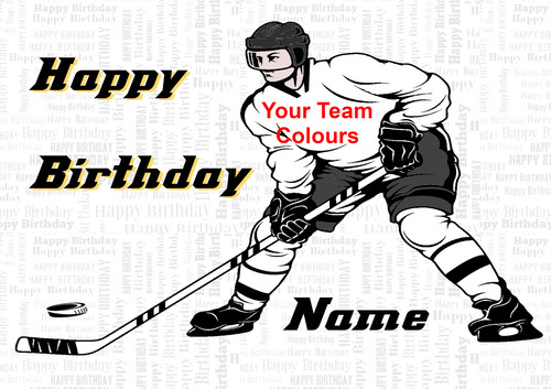 Ice hockey themed - hockey,