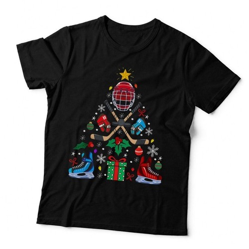 Ice hockey christmas ornament - ice,