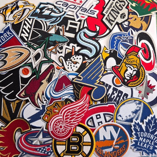 Ice hockey team logo patches - team,