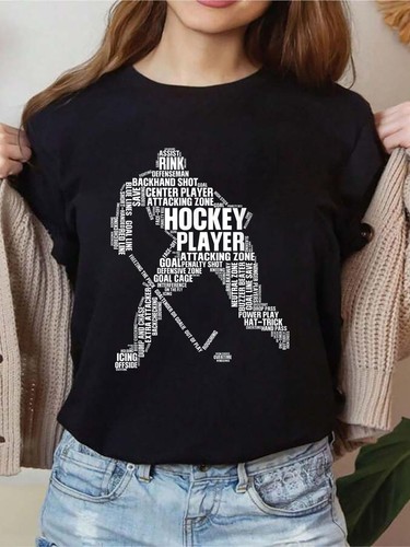 100 cotton cool ice hockey - cotton,