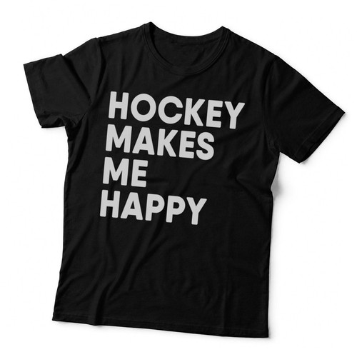 Ice hockey makes happy - ice,