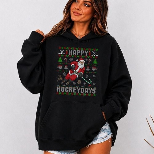 Ice hockey ugly christmas - ice,